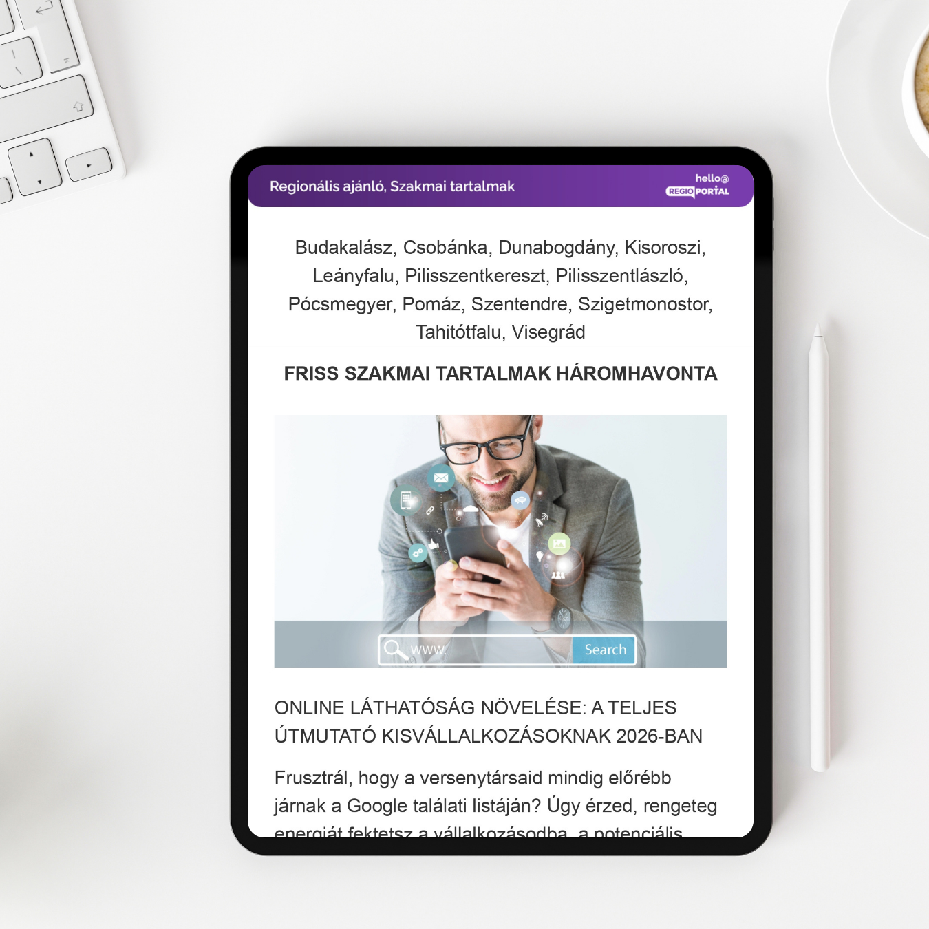 Magyar Térképház B2B hírlevél